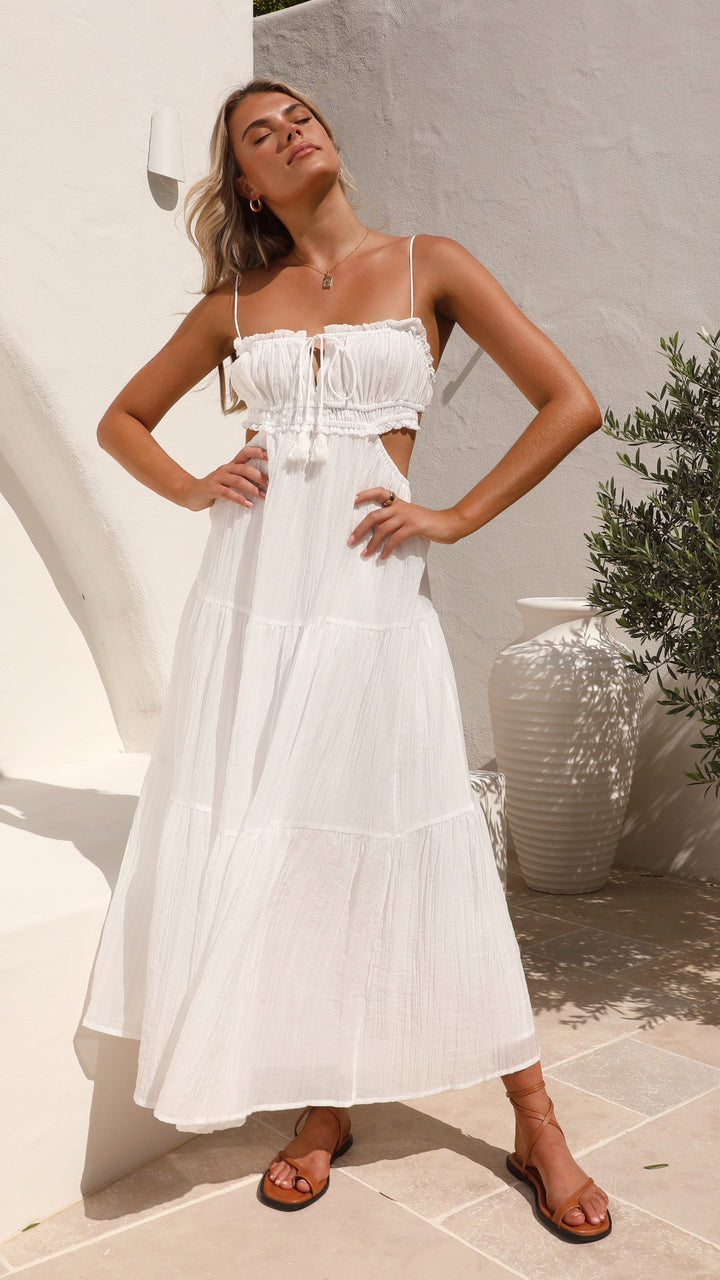 Amelia® | Strap midi dress