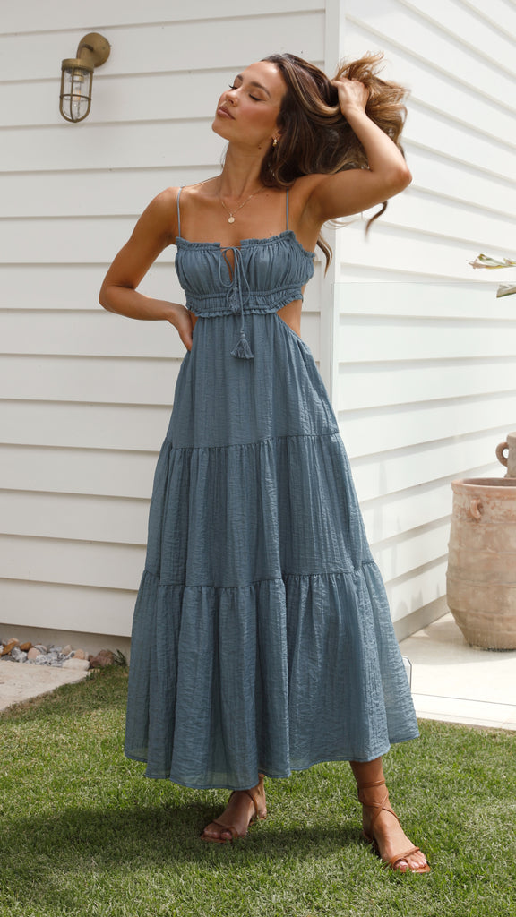 Amelia® | Strap midi dress