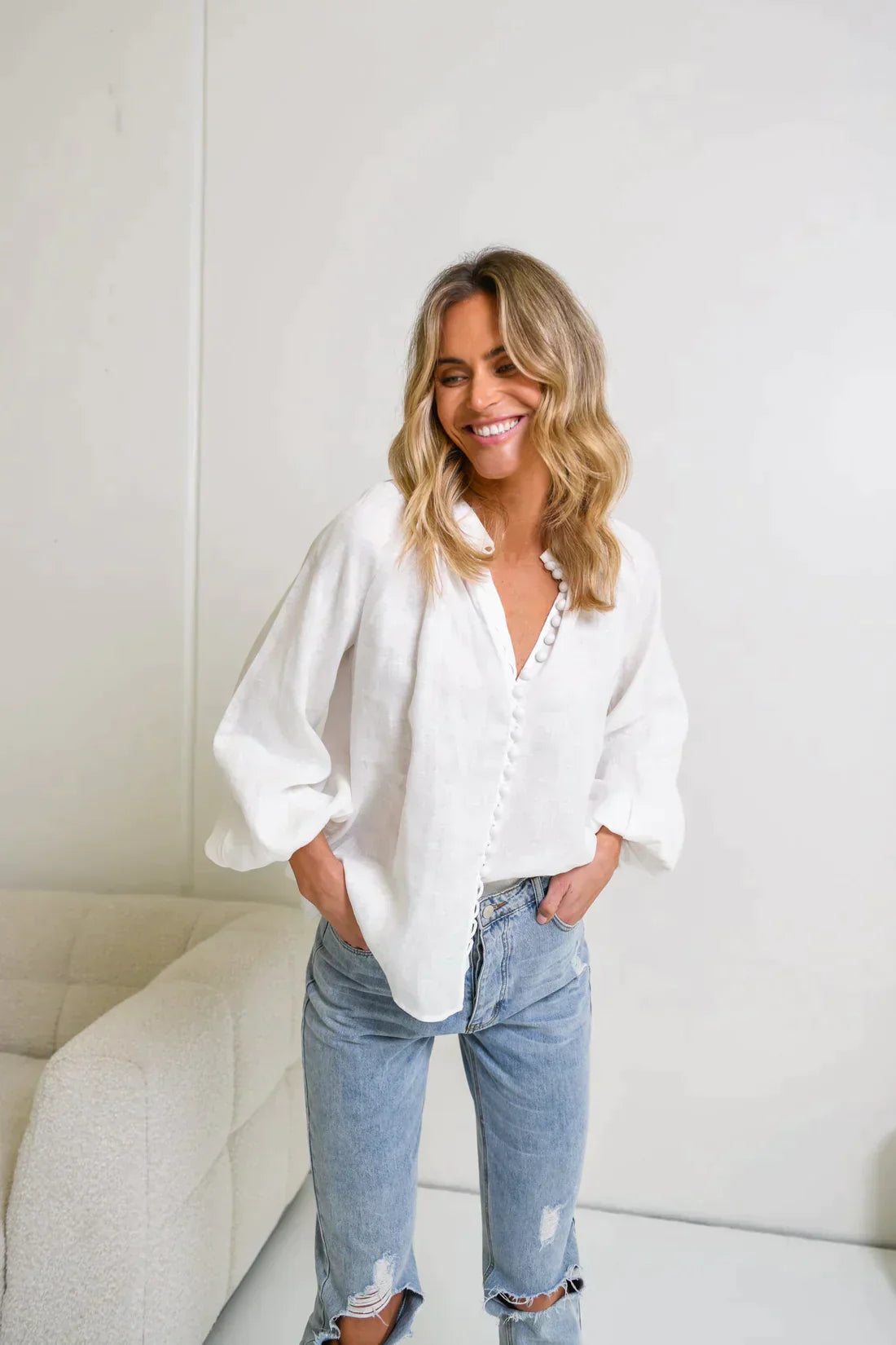 Bruce® | White Blouse