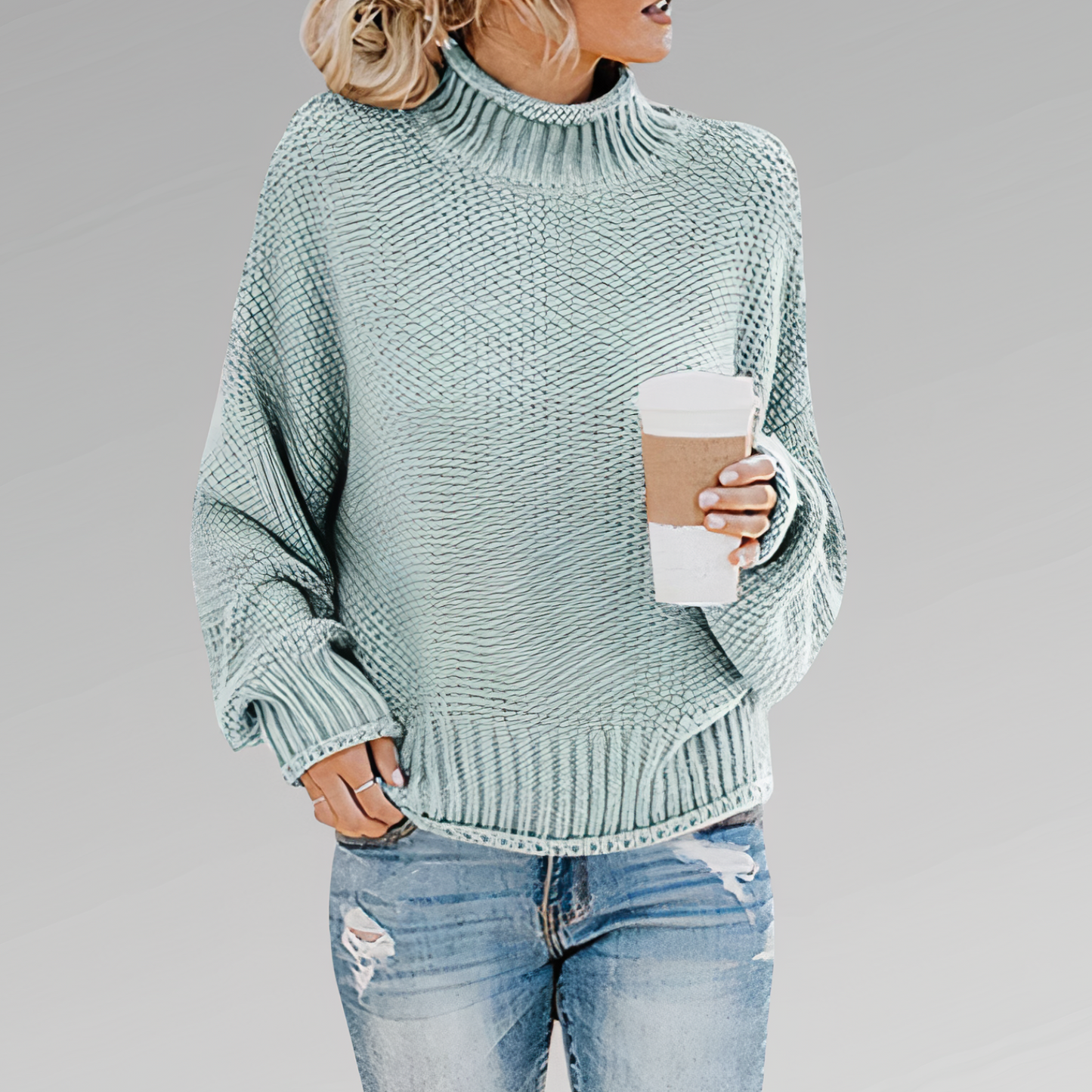 Eleonora® | Knitted turtleneck sweater