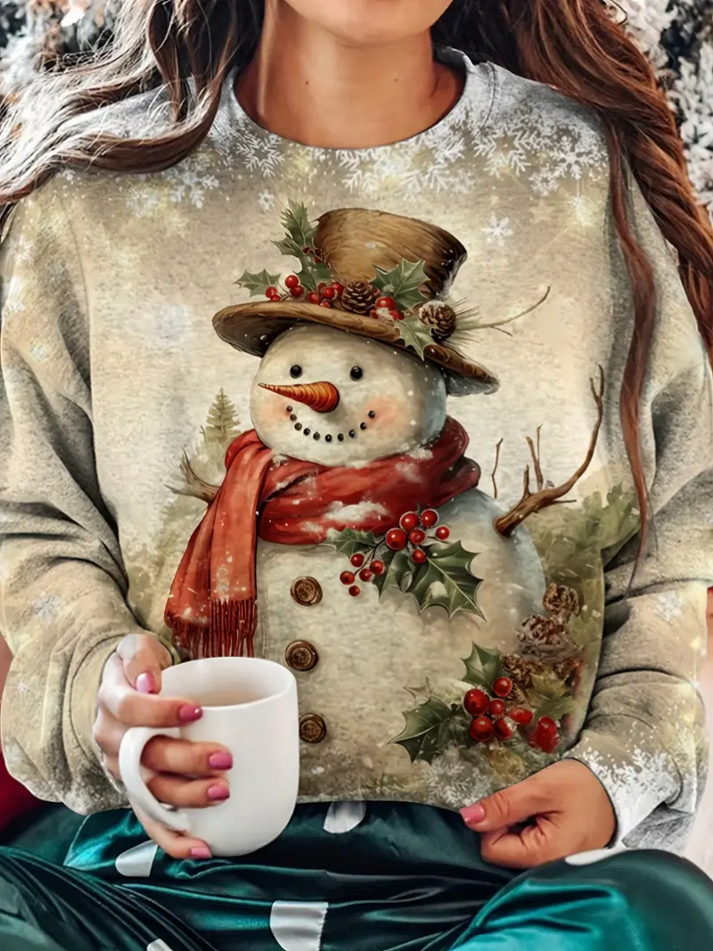 Bella® | Snowman winter Christmas sweater