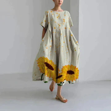 Corisande® | Casual and elegant women's dress with floral print