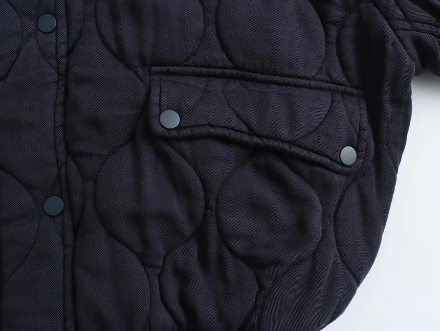 Brenda® | Cotton jacket with a crew neck