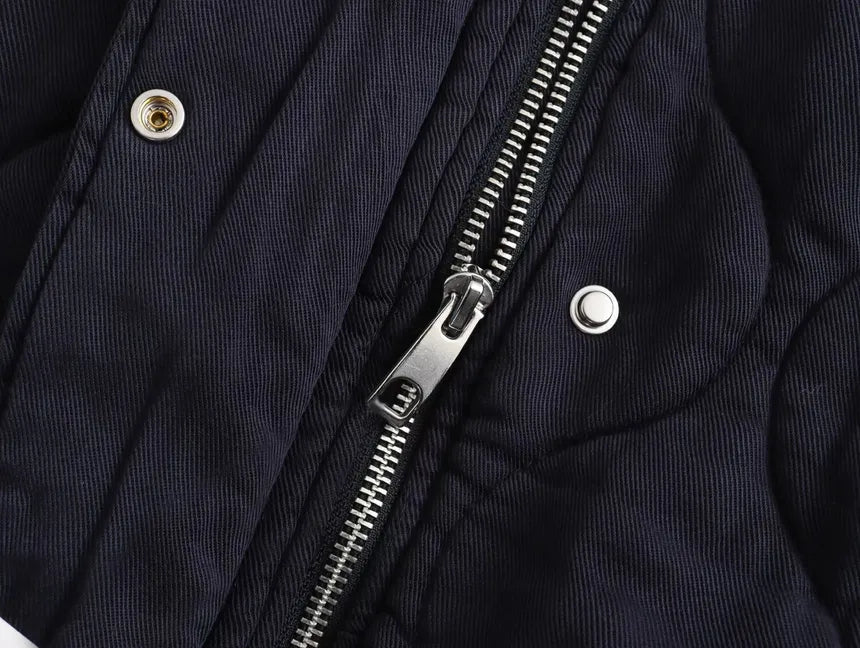 Brenda® | Cotton jacket with a crew neck