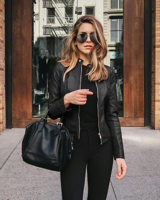 Concha® | Leather jacket biker jacket
