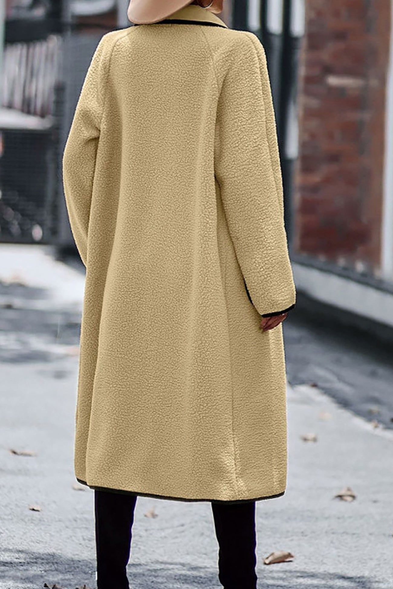 Annelie® | Plush cardigan with lapel pockets
