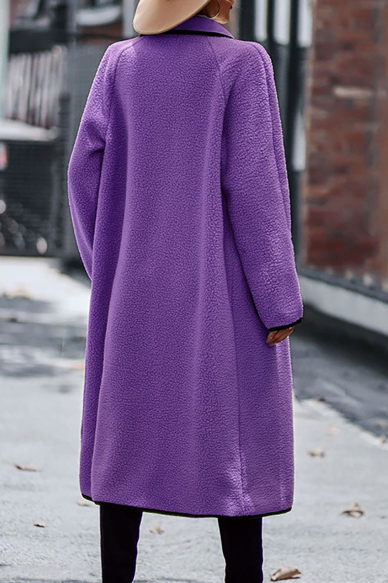 Annelie® | Plush cardigan with lapel pockets
