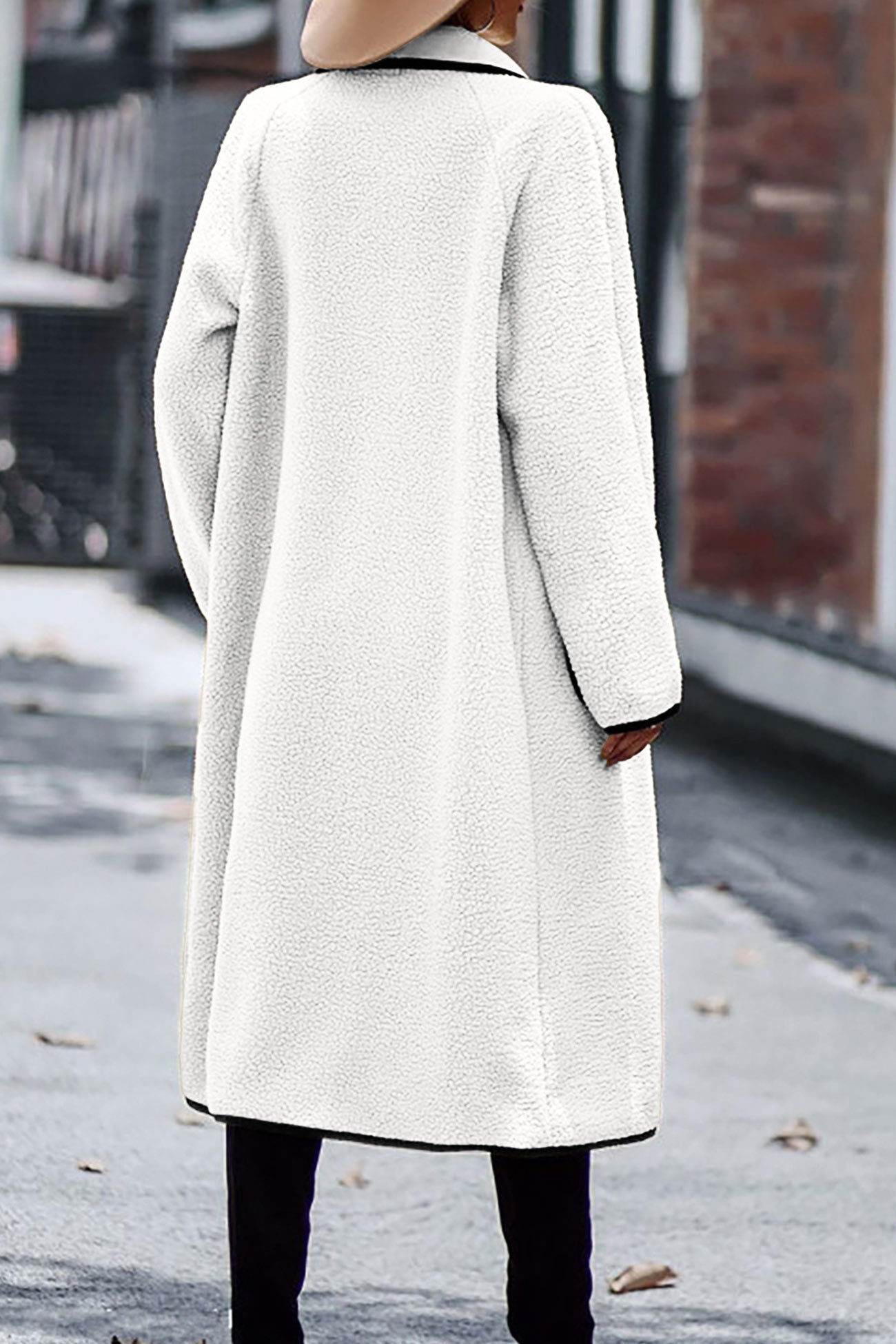 Annelie® | Plush cardigan with lapel pockets
