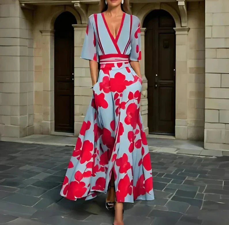 Carla® | Elegant dress with a beautiful spring print