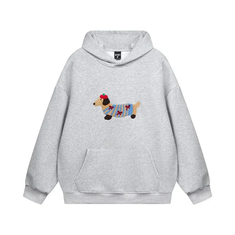 Devon | Women's Oversized Embroidered Graphic Hoodie