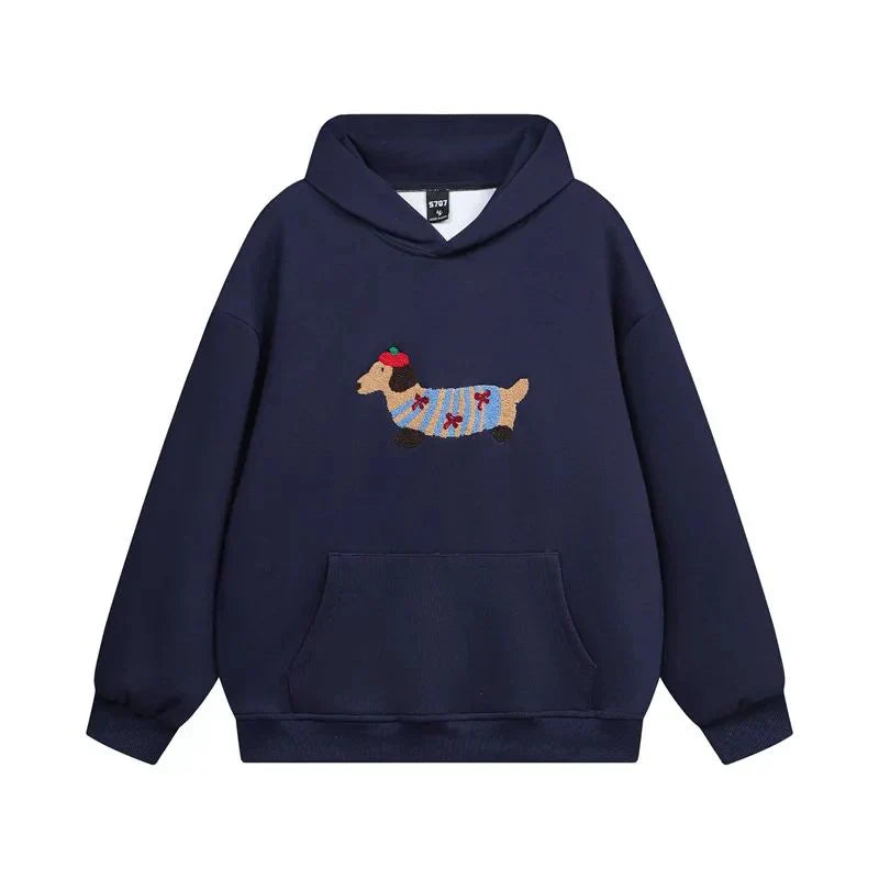 Devon | Women's Oversized Embroidered Graphic Hoodie