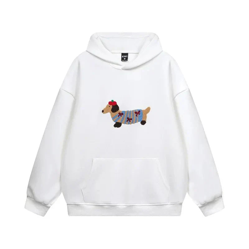Devon | Women's Oversized Embroidered Graphic Hoodie