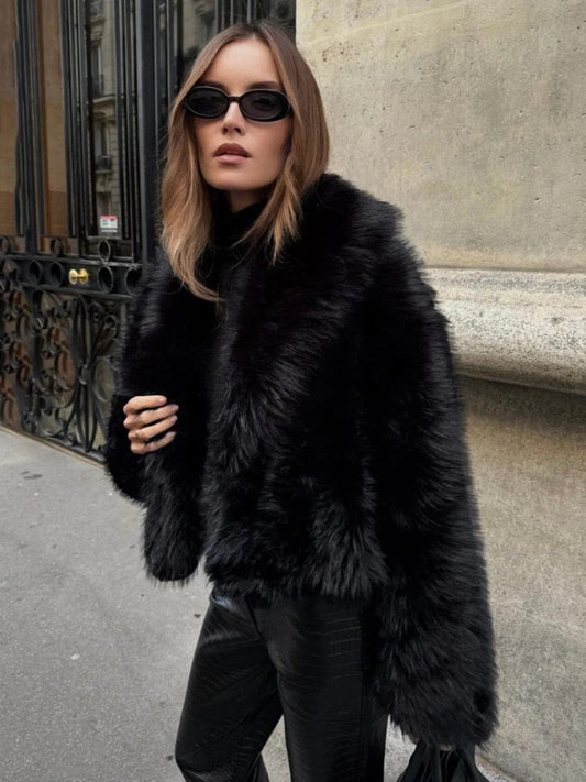 Pamela | Women's Oversized Faux Fur Coat