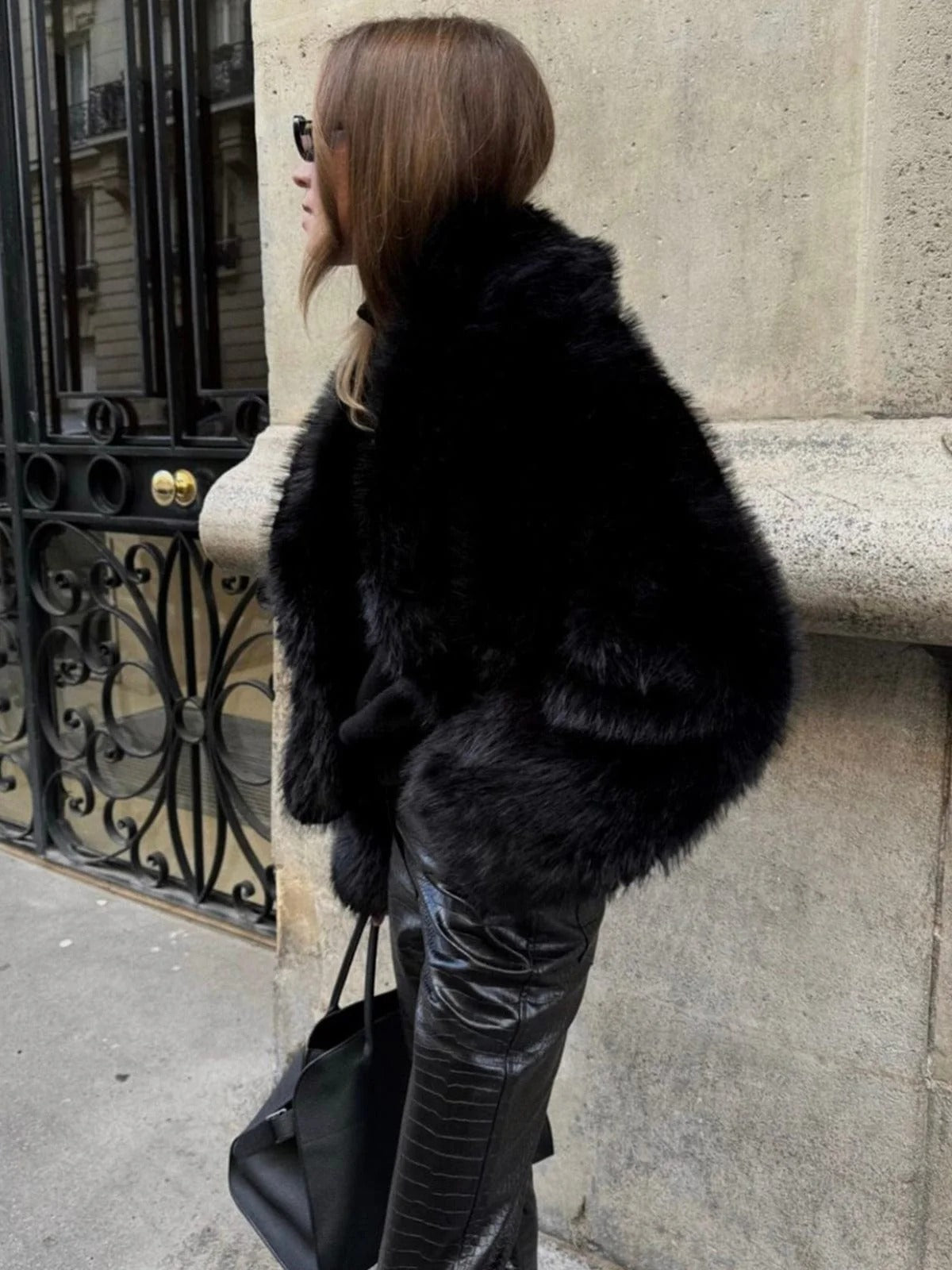 Pamela | Women's Oversized Faux Fur Coat
