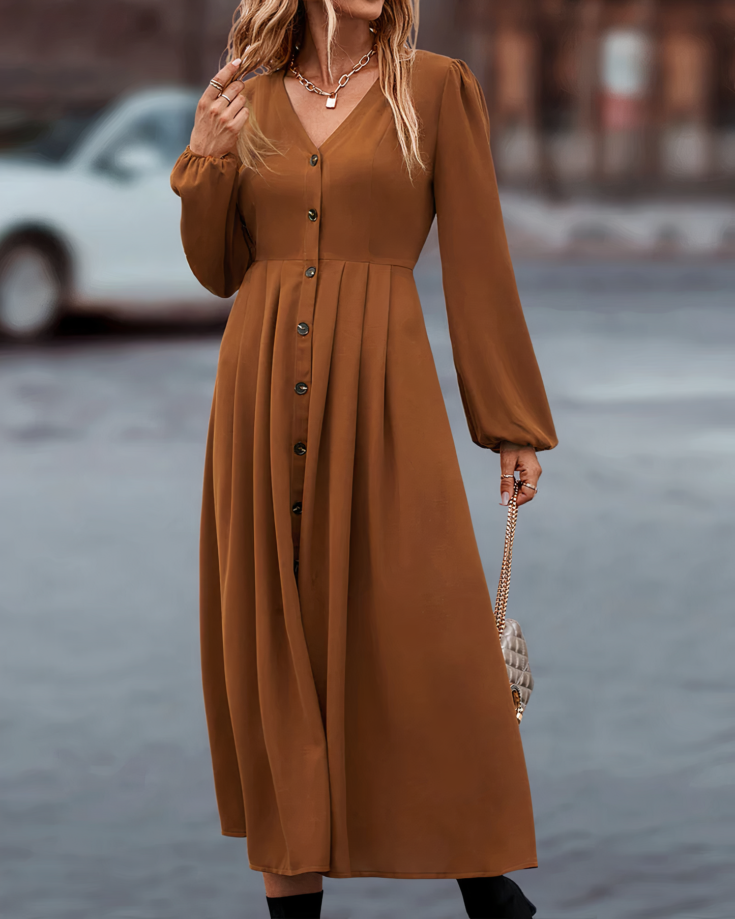Cristina® | Elegant Autumn Dress