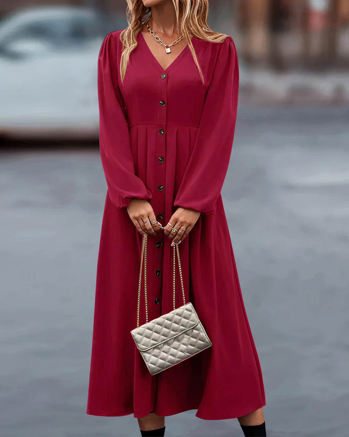 Cristina® | Elegant Autumn Dress
