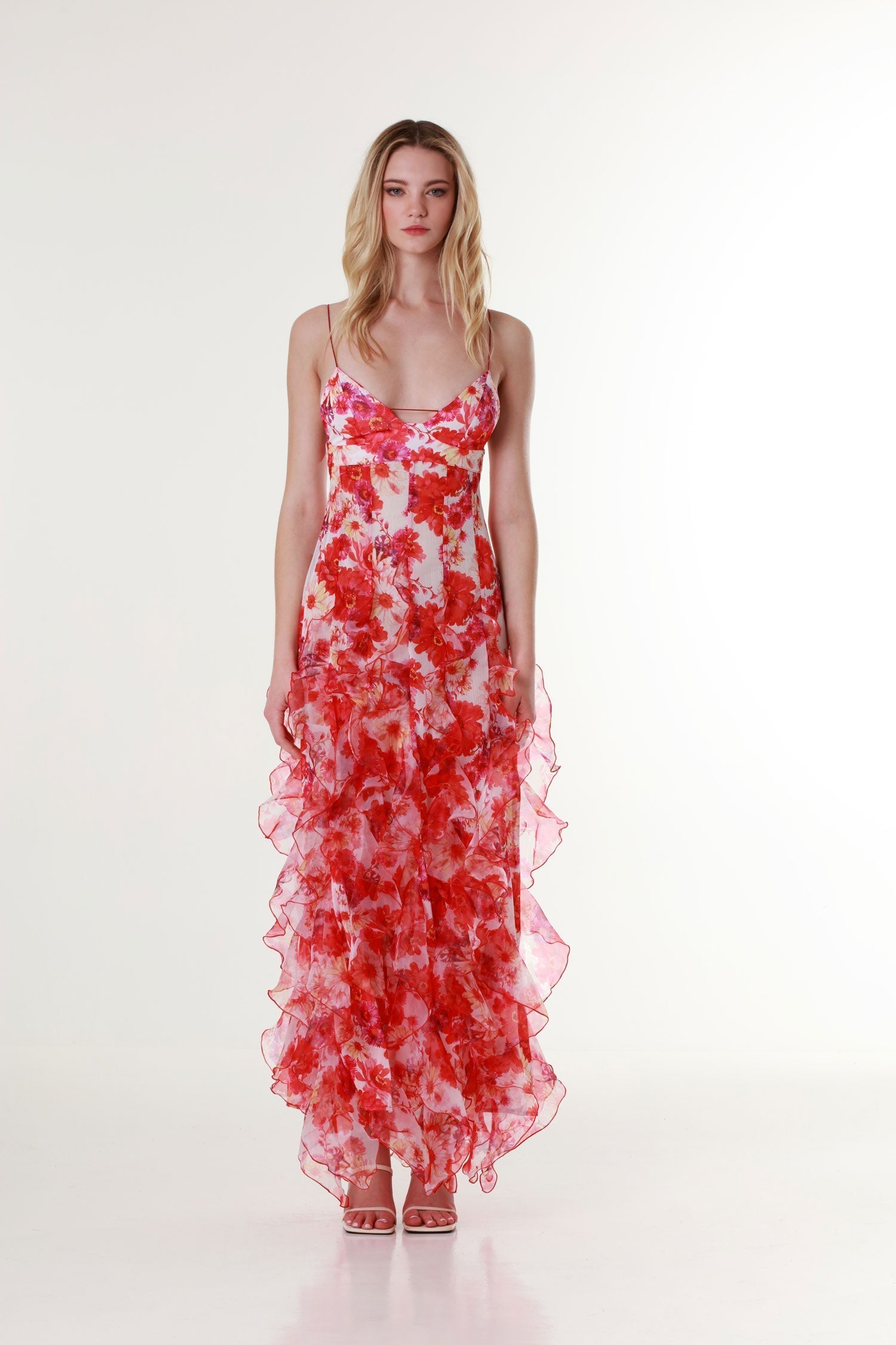 Charlene | Floral Maxi Dress for Elegant Occasions