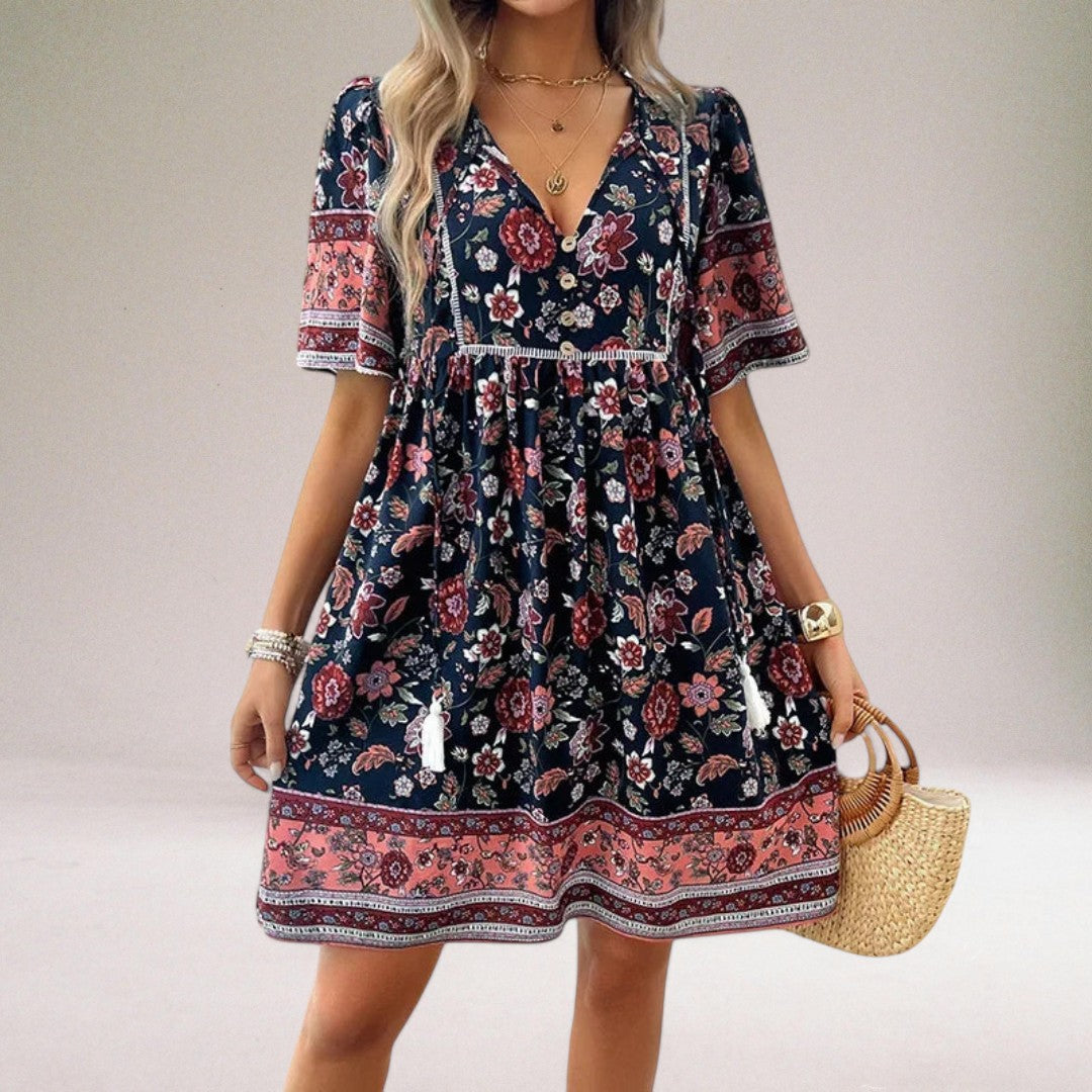 Amelia | Luxury Floral Summer Dress for Women