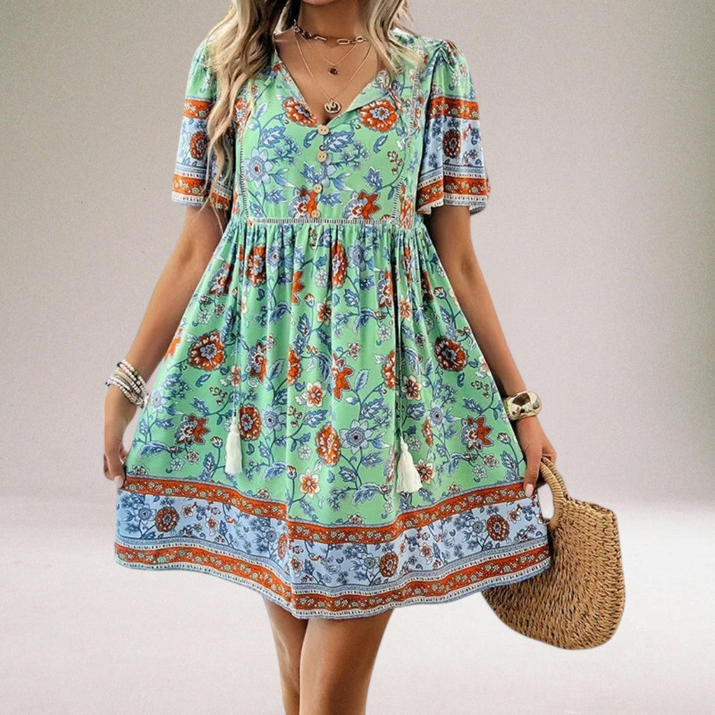 Amelia | Luxury Floral Summer Dress for Women