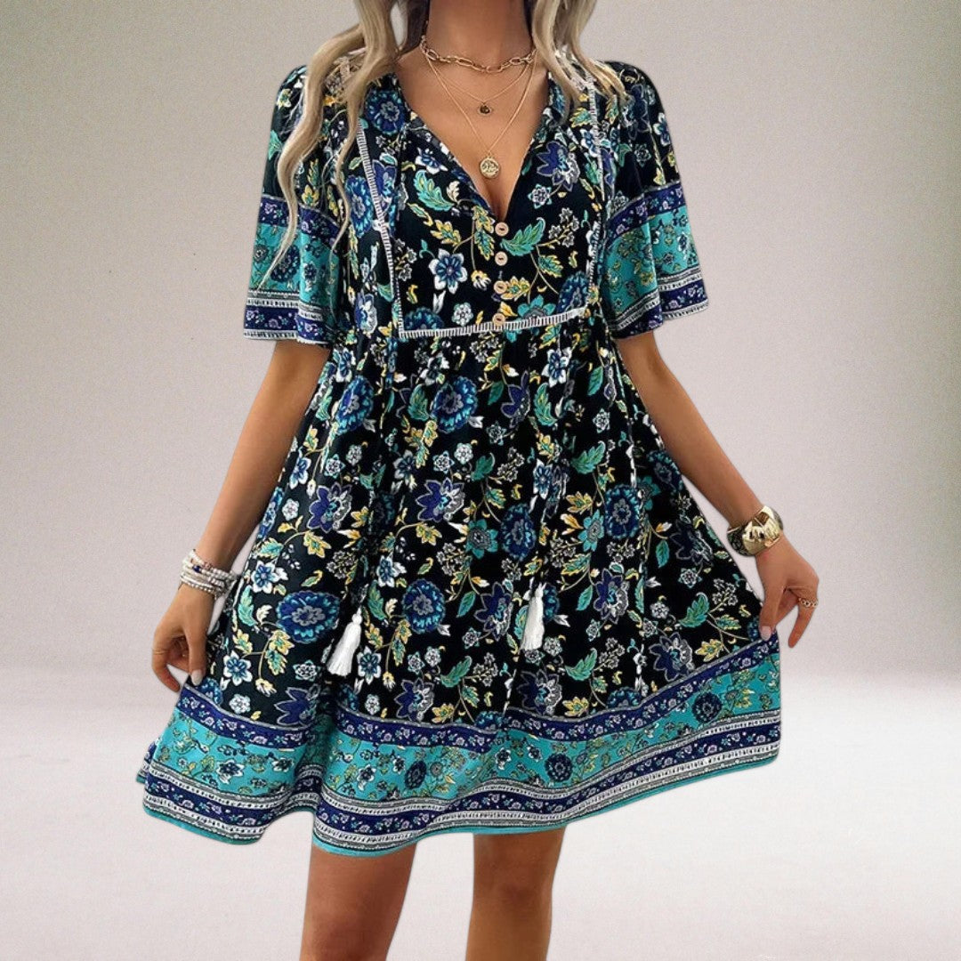 Amelia | Luxury Floral Summer Dress for Women