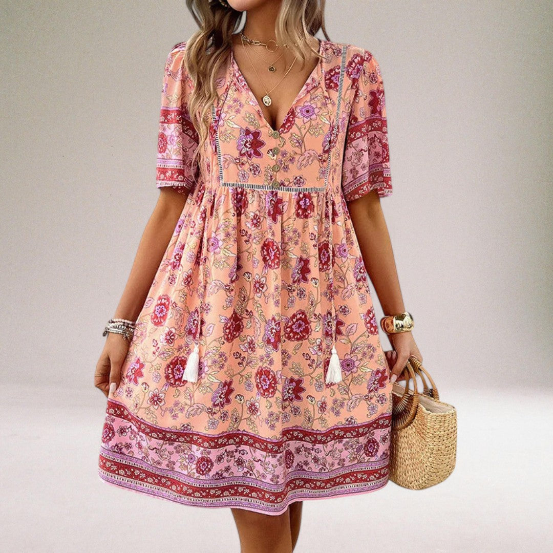 Amelia | Luxury Floral Summer Dress for Women