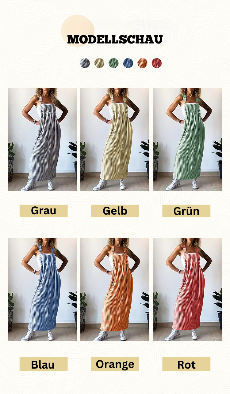 Catalina® | Casual striped suspender dress