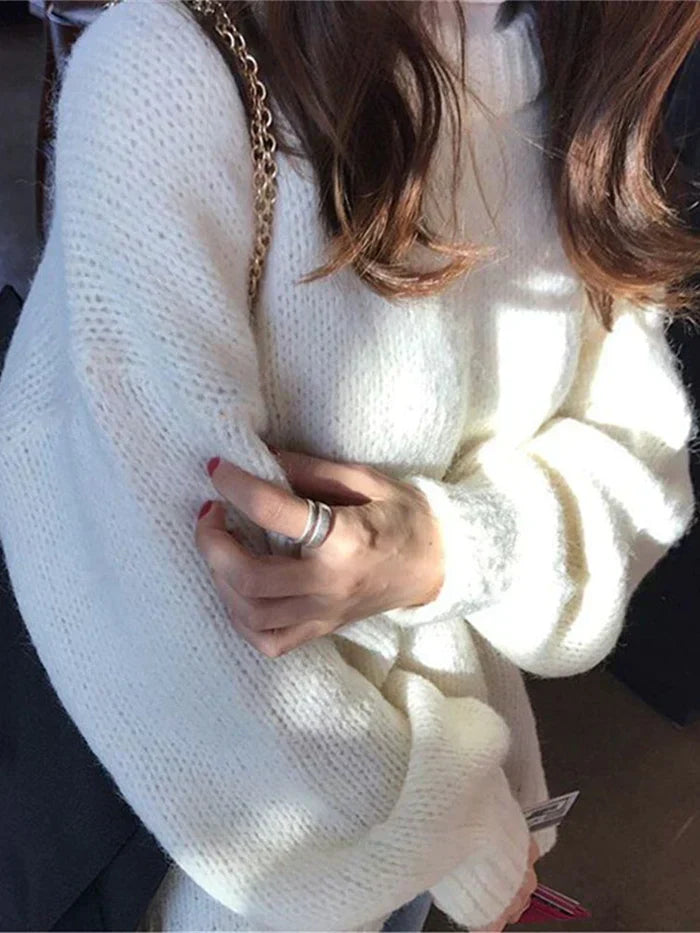 Delia® | handwoven oversized sweater for women