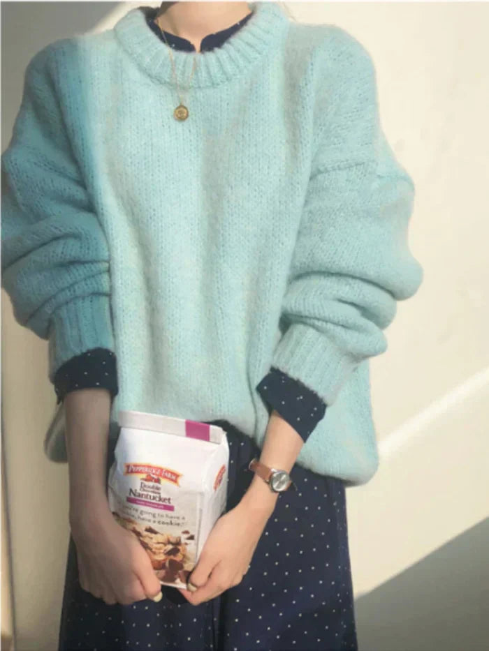 Delia® | handwoven oversized sweater for women