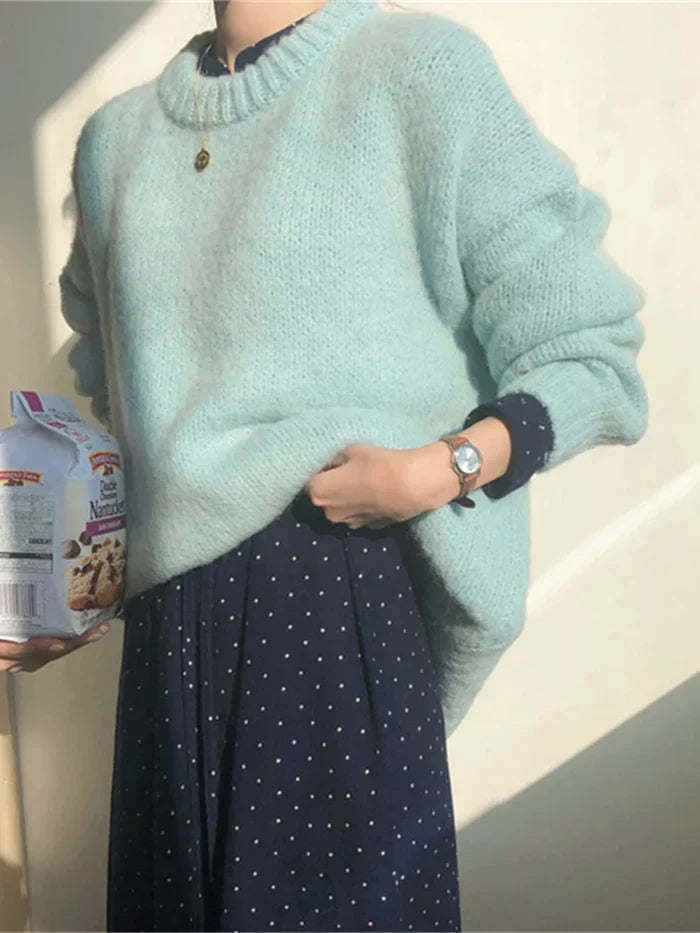 Delia® | handwoven oversized sweater for women