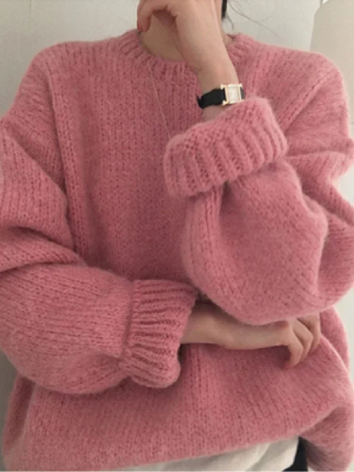 Delia® | handwoven oversized sweater for women