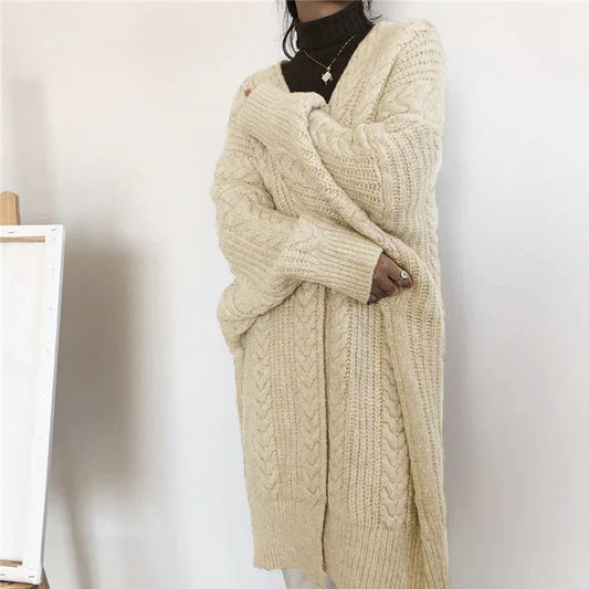 Cruz | Stylish wool cardigan in women's size