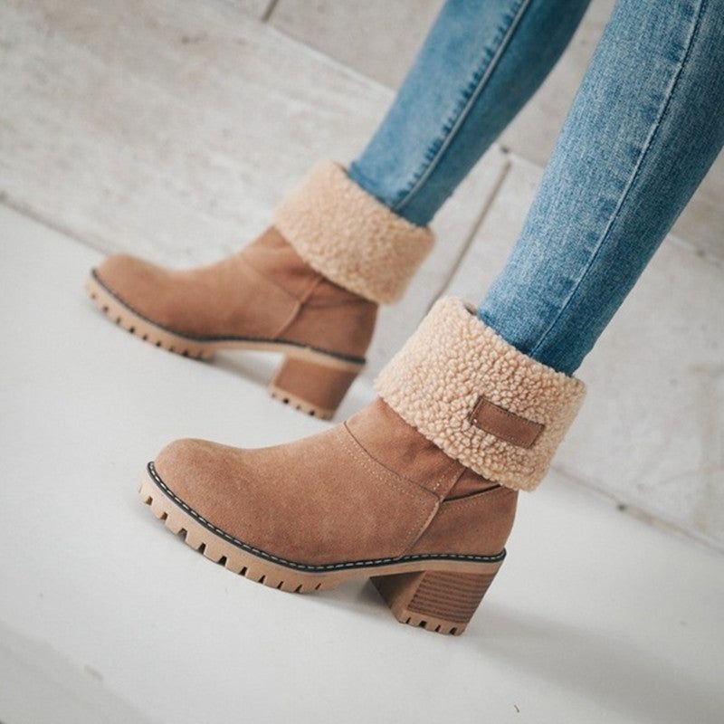 Elisa® | Warm & stylish women's winter boots made of suede