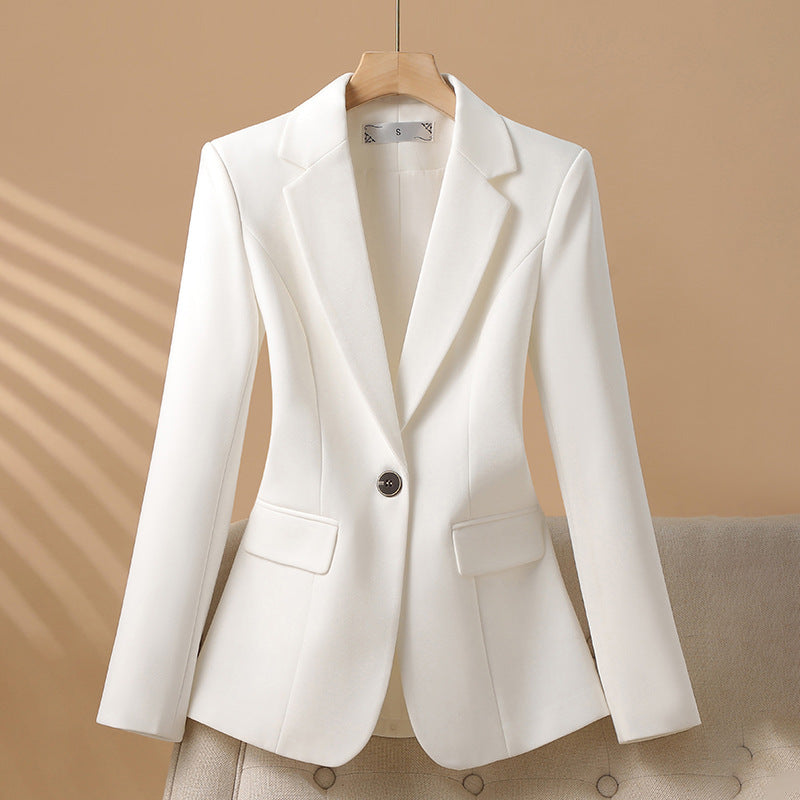 Women’s Blazer – Tailored Fit – Single Breasted – Classic Lapels – Formal Style