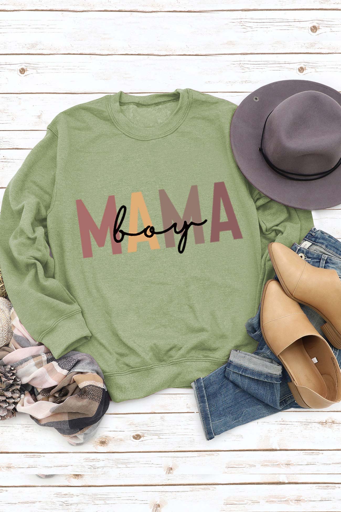 Carla® | Sweatshirt with “Mama” print for boys