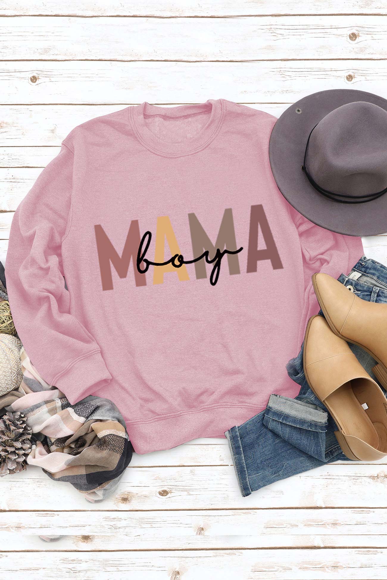 Carla® | Sweatshirt with “Mama” print for boys