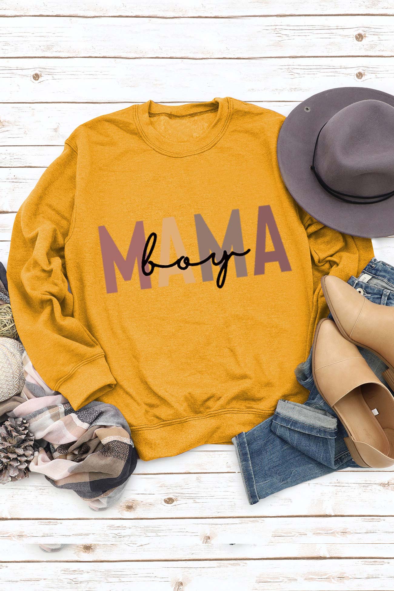 Carla® | Sweatshirt with “Mama” print for boys