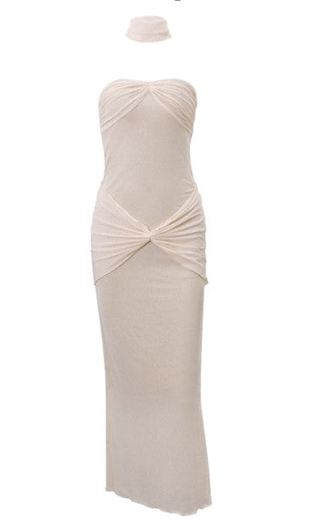 Mariah | Women's Strapless Bodycon Maxi Dress