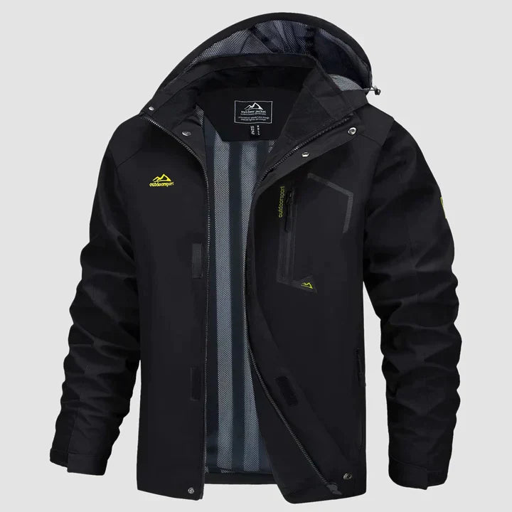 Dorian | Men's Lightweight Hooded Rain Jacket