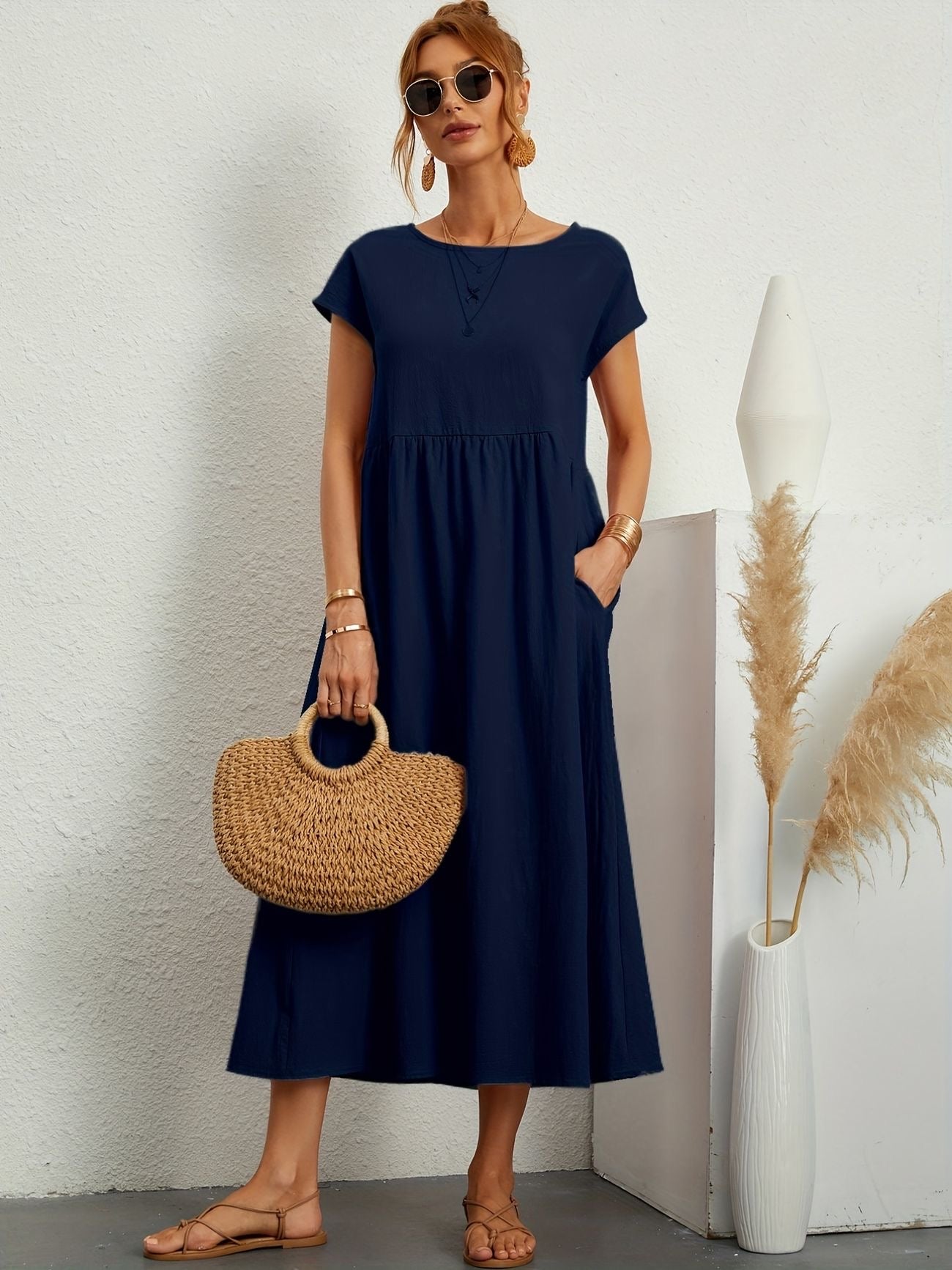 Dayana® | Round Neck Dress