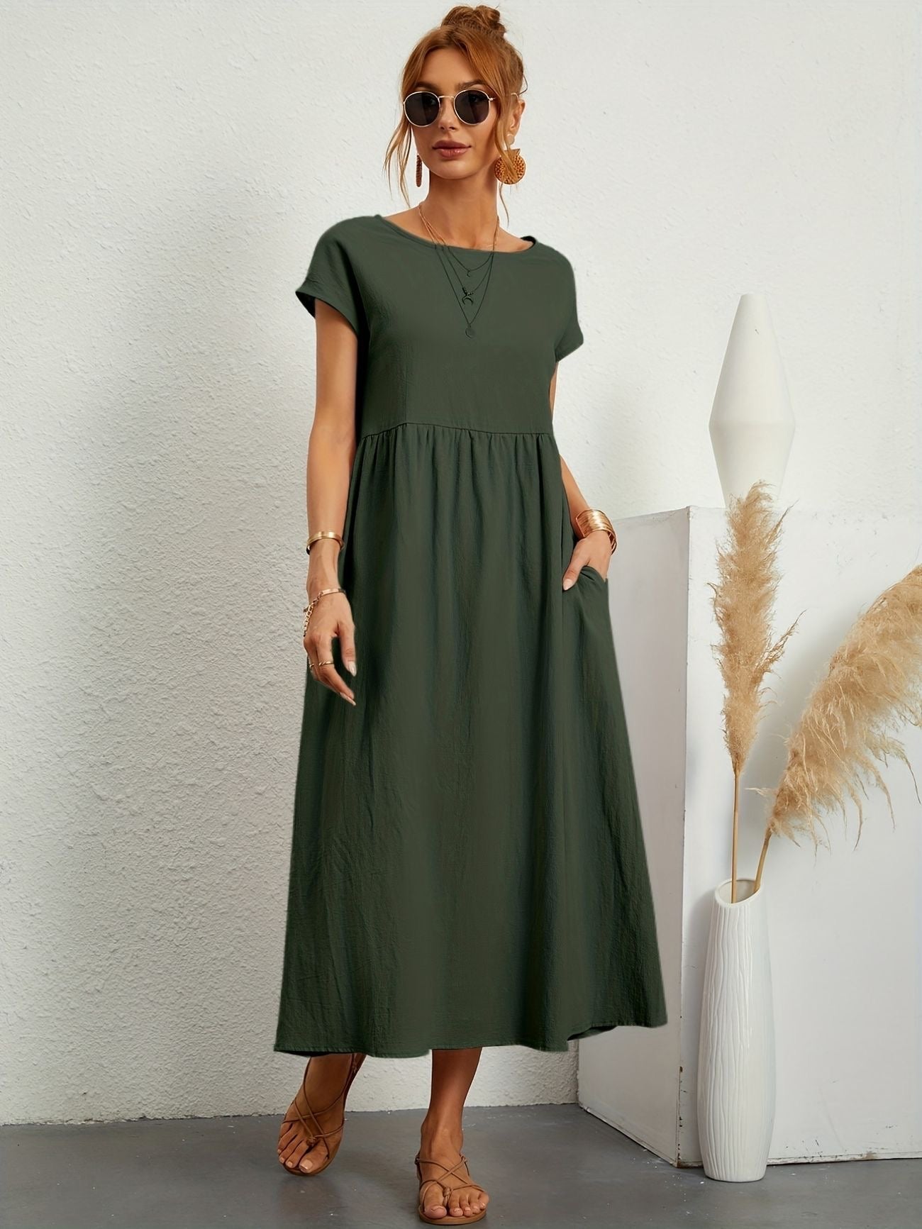 Dayana® | Round Neck Dress