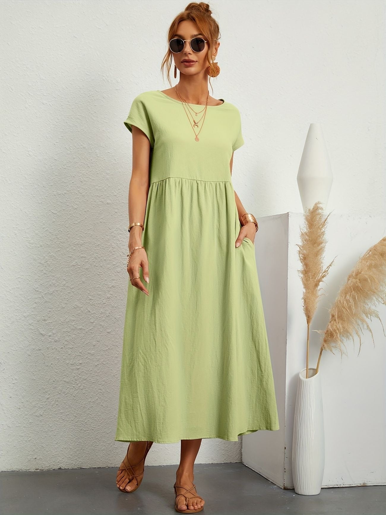Dayana® | Round Neck Dress