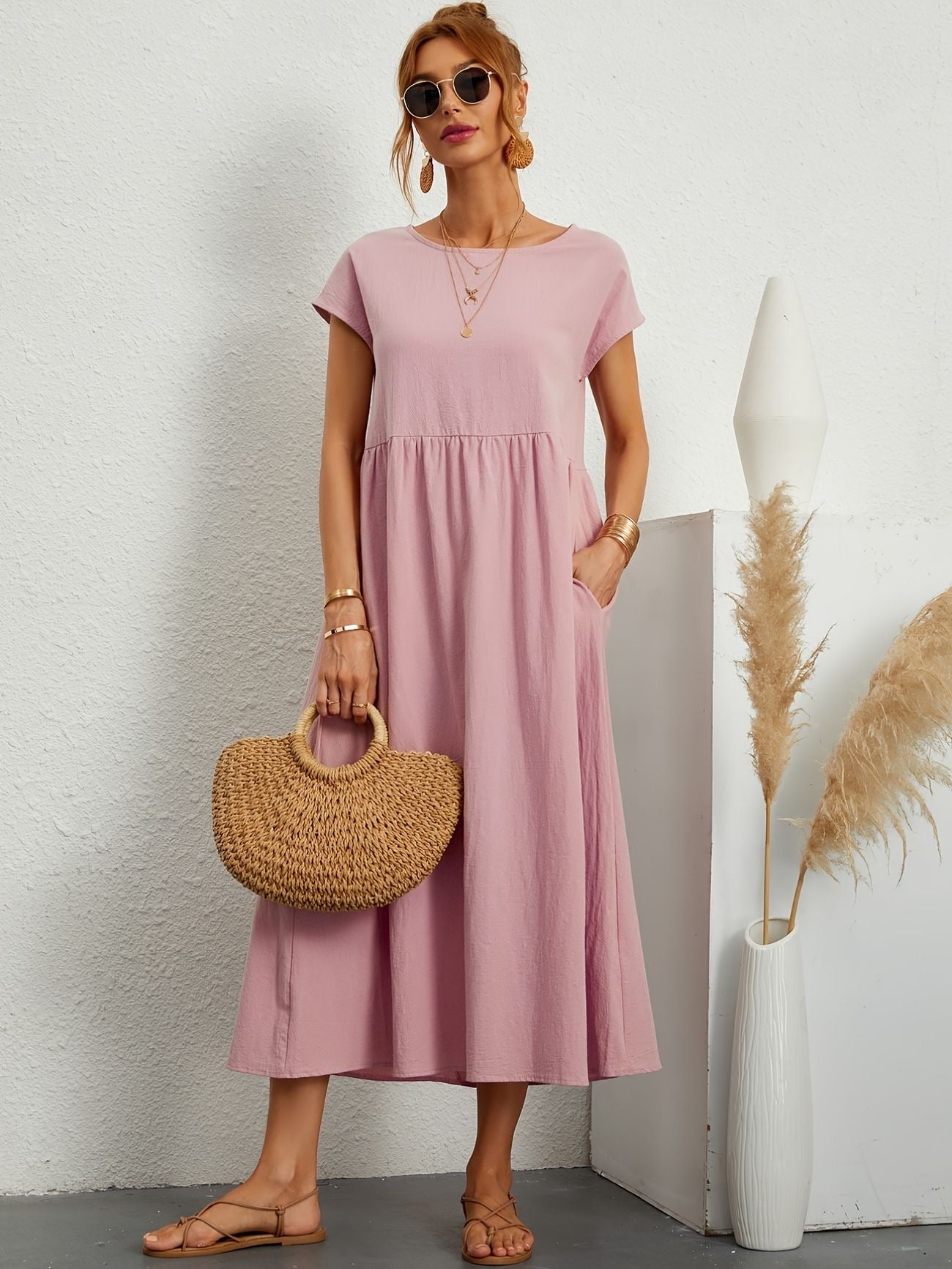 Dayana® | Round Neck Dress