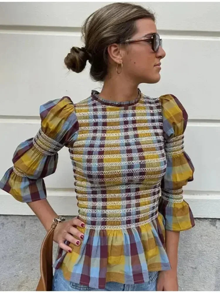 Concepcion® | Beautiful top with puff sleeves