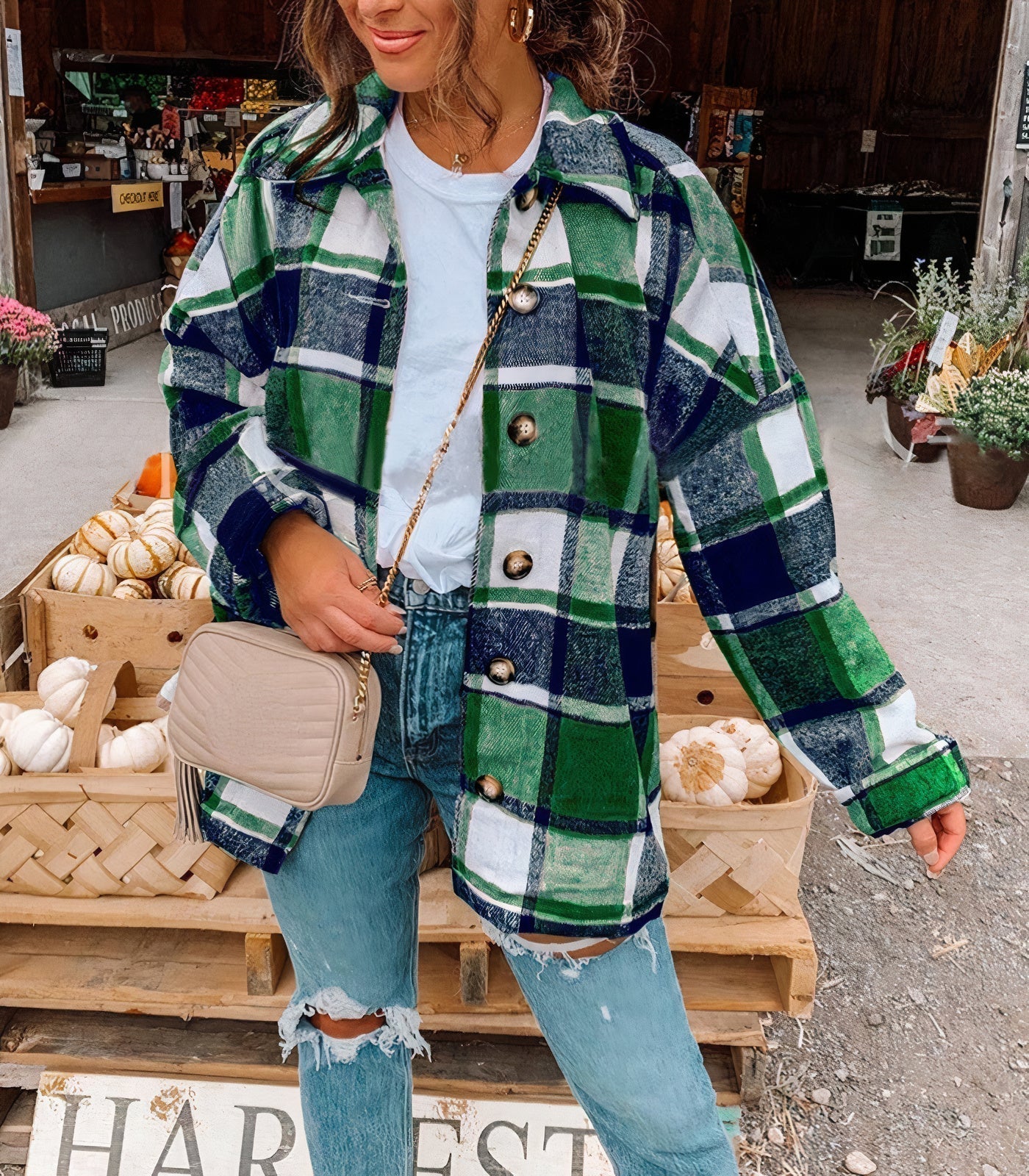 Carmen® | Checked summer jacket