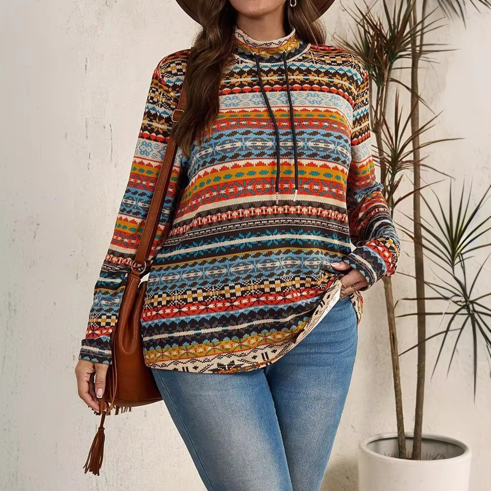 Carina® | Casual sweater with drawstring