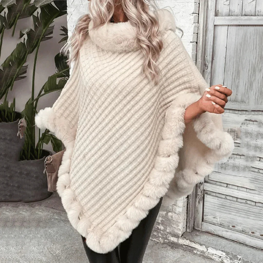 Dulce | Women's turtleneck poncho