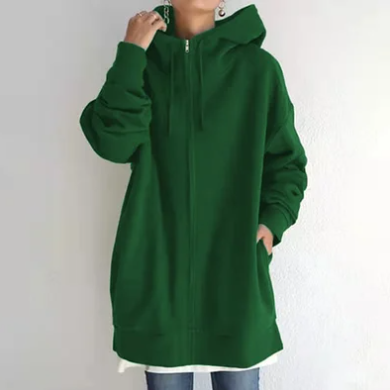 Antonella | women's hoodie with travel cover for autumn/winter