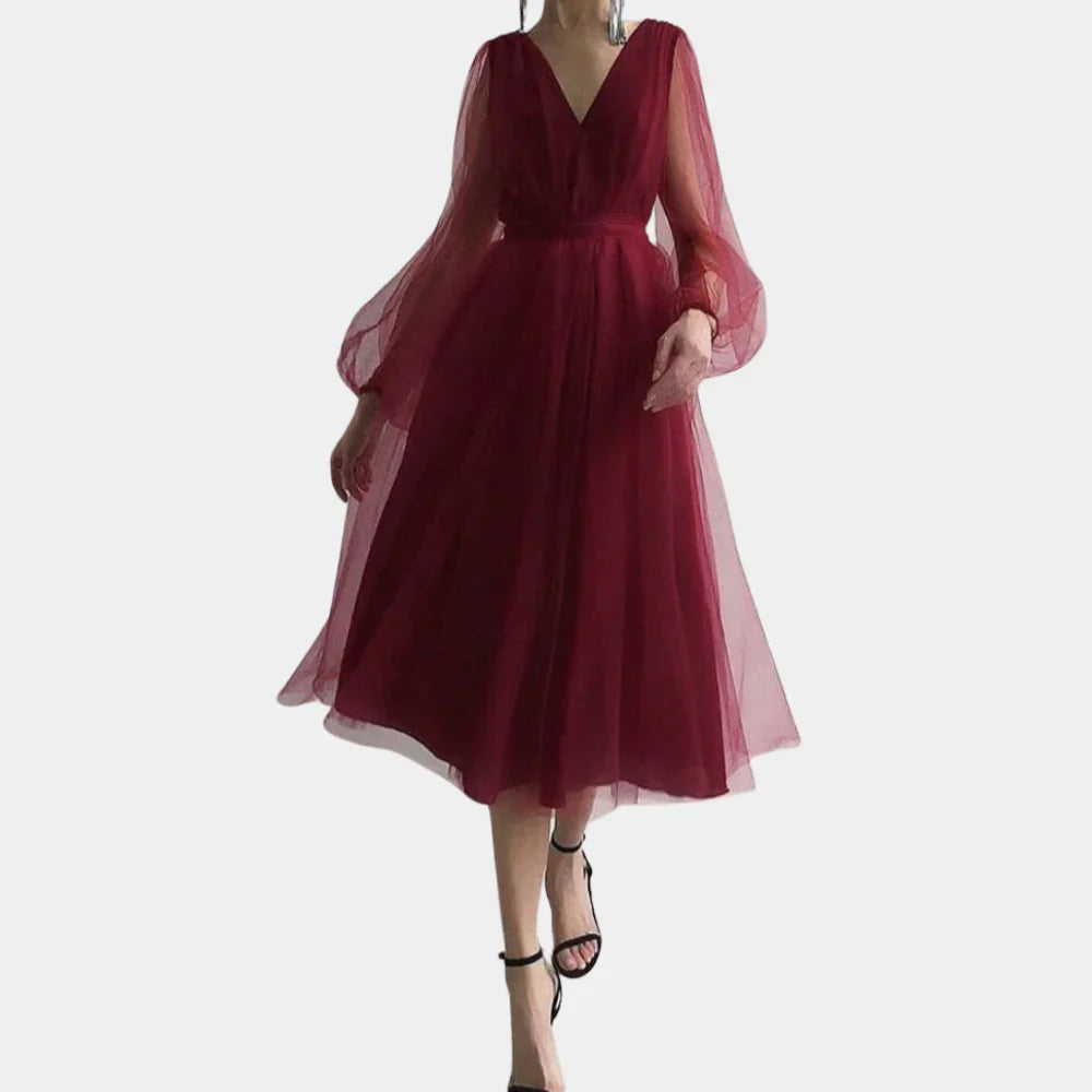 Noa | Trendy Midi Dress with Elegant Design for Women