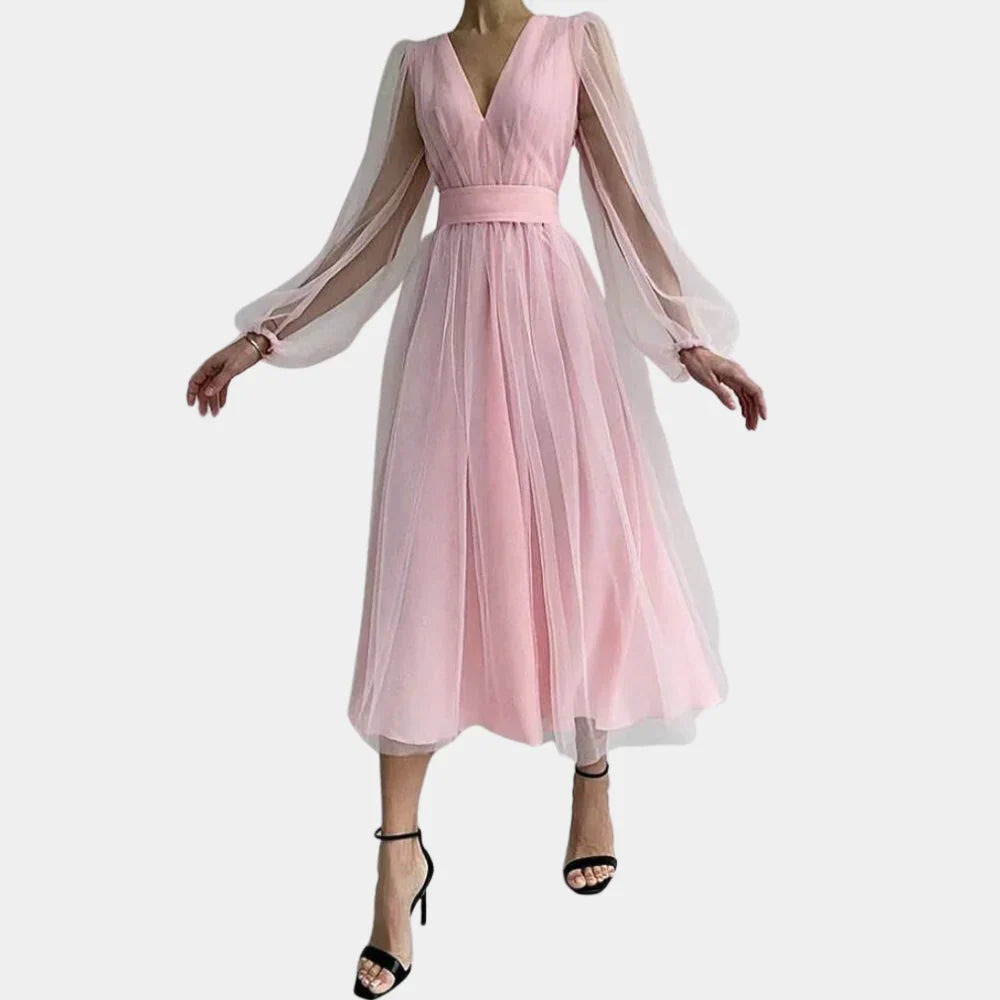 Noa | Trendy Midi Dress with Elegant Design for Women