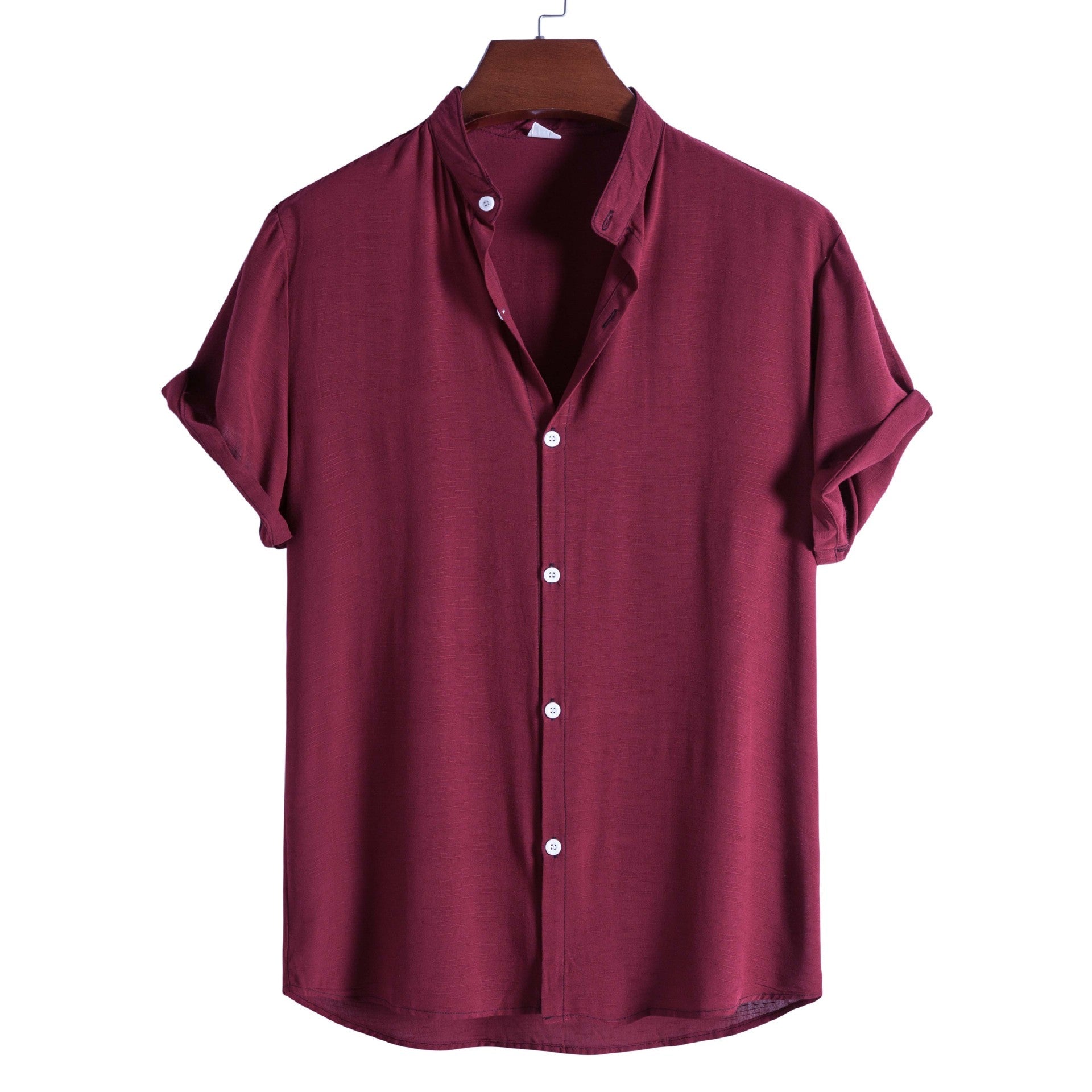 Dakota | Stylish Casual Short-Sleeve Shirt with Modern Cuffs